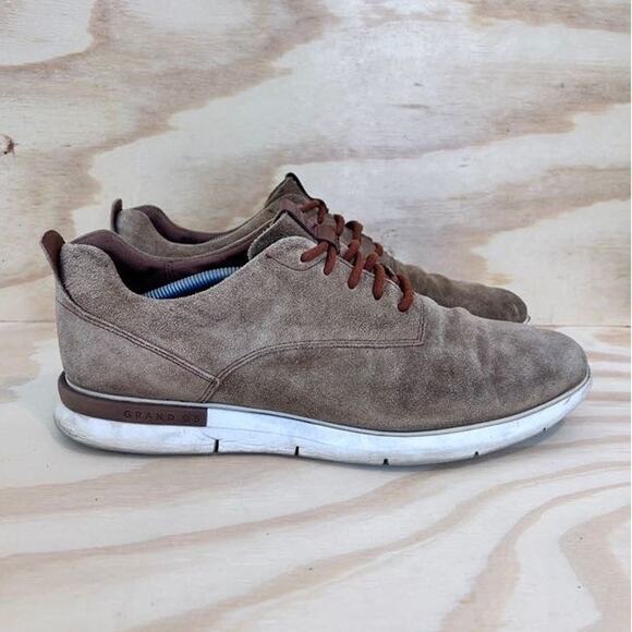 Cole Haan - Grand Os Horizon - Oxfords Shoes - Brown - Men's - 13M - C26363 - Picture 1 of 9
